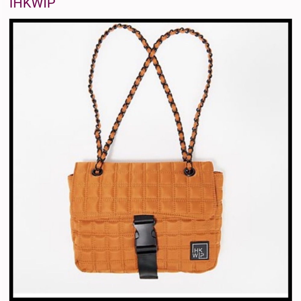 Tan Quilted Women's Bag